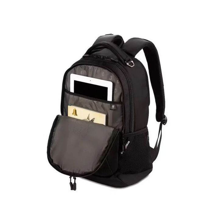 Swissgear 600D Polyester 16" 5505 Laptop Backpack Special Edition, Black -   by Aladdin Scientific