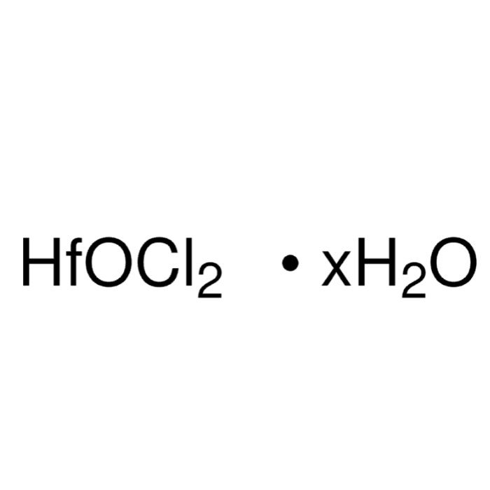Hafnium(IV) oxychloride hydrate - ≥99.9% metals basis, purity excludes CAS No(15461-28-6) by Aladdin Scientific