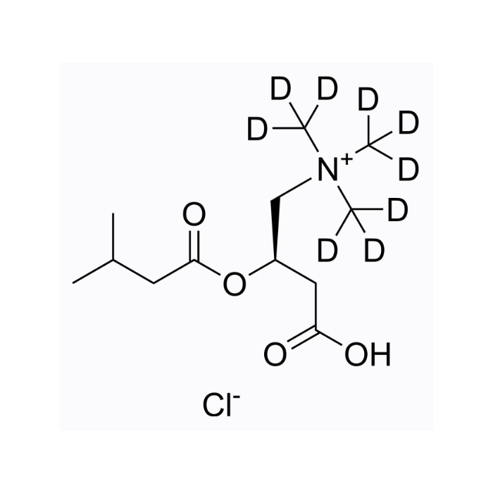 Isovaleryl L-Carnitine-d9 Chloride - ≥98%,≥98atom%D CAS No(1334532-23-8) by Aladdin Scientific