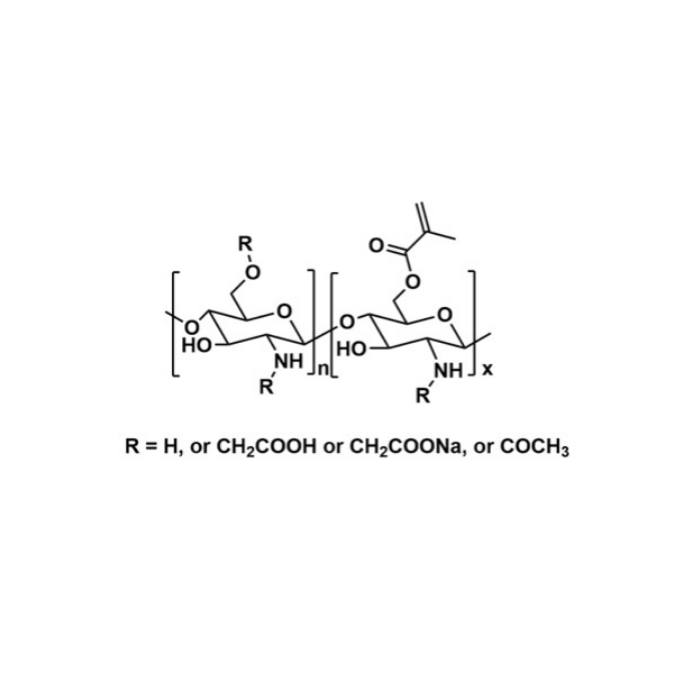 Carboxymethyl Chitosan Methacryloyl (CMCSMA) - Marking rate: 10-20% Viscosity ≤100 The residue of methylpropylene is ≤100ppm  by Aladdin Scientific
