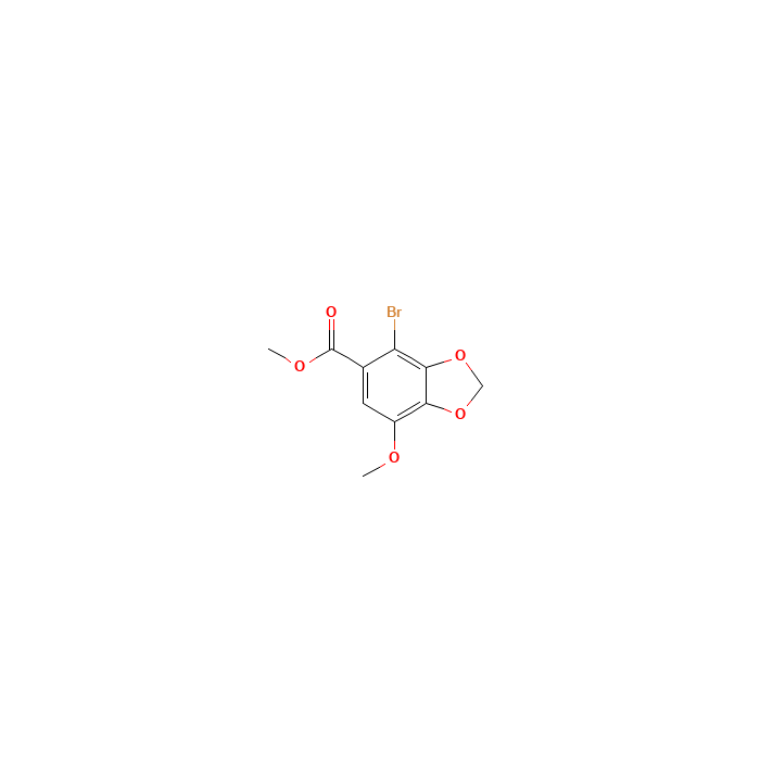 Methyl 4-bromo-7-methoxybenzo[d][1,3]dioxole-5-carboxylate - ≥97% CAS No(81474-46-6) by Aladdin Scientific
