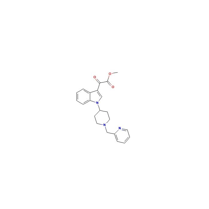 Methyl 2-oxo-2-(1-{1-[(pyridin-2-yl)methyl]piperidin-4-yl}-1H-indol-3-yl)acetate - ≥90% CAS No(616898-64-7) by Aladdin Scientific