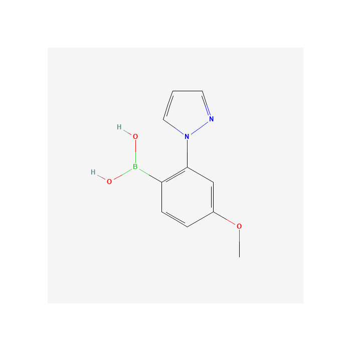 4-Methoxy-2-(1H-pyrazol-1-YL)phenyl]boronic acid - ≥95% CAS No(1287753-34-7) by Aladdin Scientific
