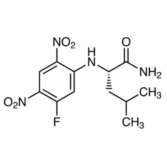 Nα-(5-Fluoro-2,4-dinitrophenyl)-L-leucinamide [HPLC Labeling Reagent for e.e. Determination] - ≥98%(HPLC) CAS No(178065-29-7) by Aladdin Scientific