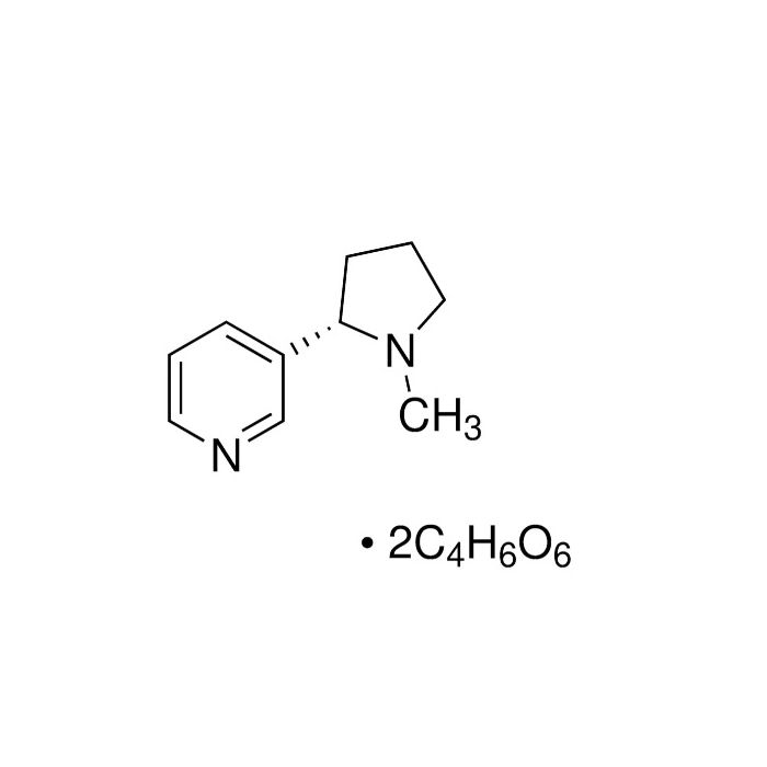 (-)-Nicotine ditartrate - ≥98% CAS No(65-31-6) by Aladdin Scientific