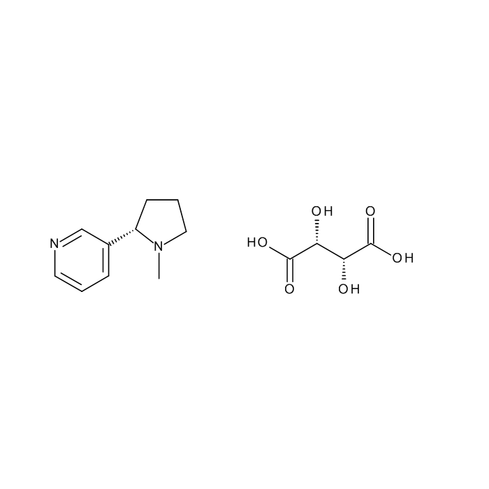 (−)-Nicotine Mono Tartrate - ≥98% CAS No(6550-19-2) by Aladdin Scientific