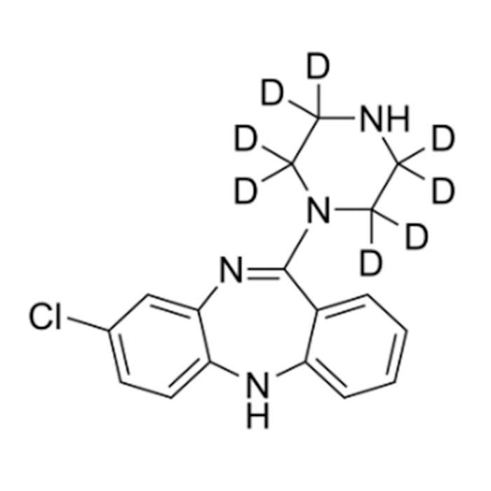 N-Desmethyl Clozapine-d8  - ≥98%(CP),≥98 atom% D CAS No(1189888-77-4) by Aladdin Scientific