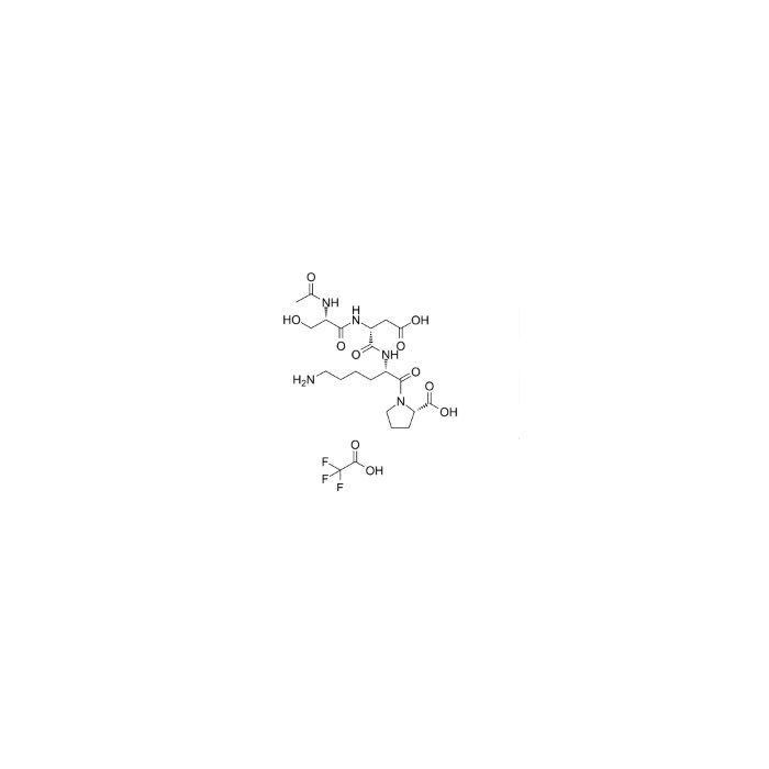 N-Acetyl-Ser-Asp-Lys-Pro TFA - ≥98% CAS No(127103-11-1(free base)) by Aladdin Scientific