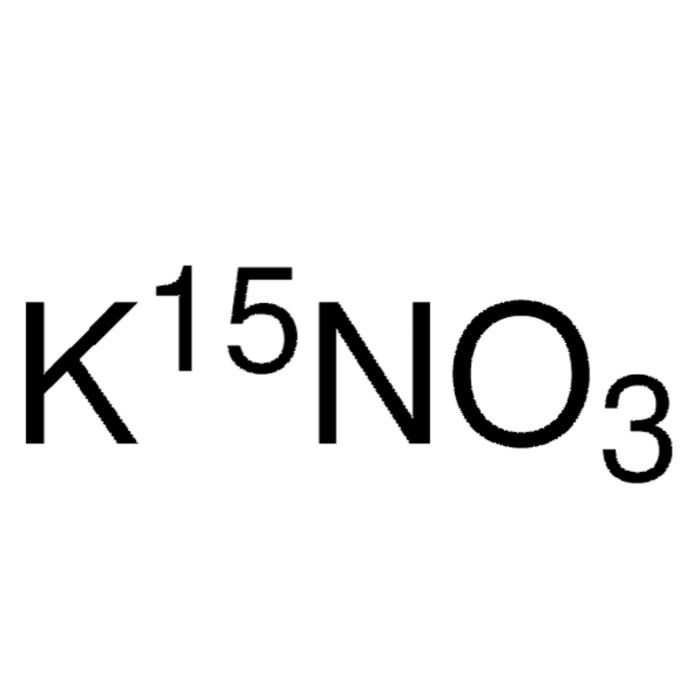 Potassium nitrate -15N - ≥10 atom%,≥99% CAS No(57654-83-8) by Aladdin Scientific