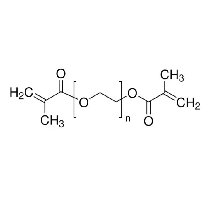 Poly(ethylene glycol) dimethacrylate（PEGDMA） - average Mn 750, contains MEHQ as inhibitor CAS No(25852-47-5) by Aladdin Scientific