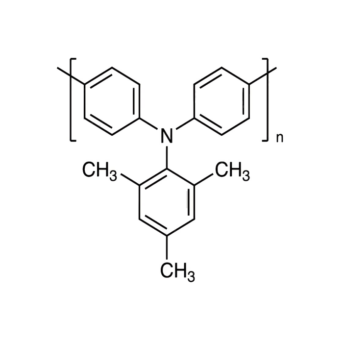 Poly[bis(4-​phenyl)​(2,4,6-​trimethylphenyl)​amine] - Mw=15000-25000 CAS No(1333317-99-9) by Aladdin Scientific