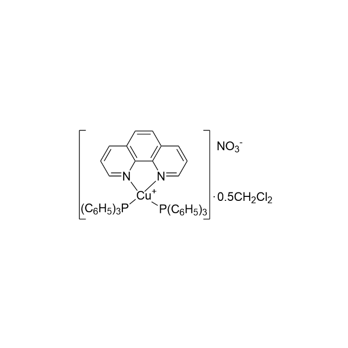 (1,10-Phenanthroline)bis(triphenylphosphine)copper(I) nitrate dichloromethane adduct - ≥98% CAS No(33989-10-5) by Aladdin Scientific