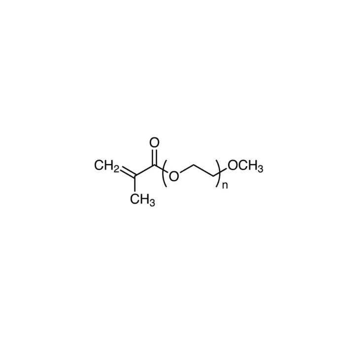 Poly(ethylene glycol) methyl ether methacrylate(PEGMA) - Average molecular weight~300, containing stabilizers MEHQ and BHT(Including non quantitative residual methacrylic acid) CAS No(26915-72-0) by Aladdin Scientific
