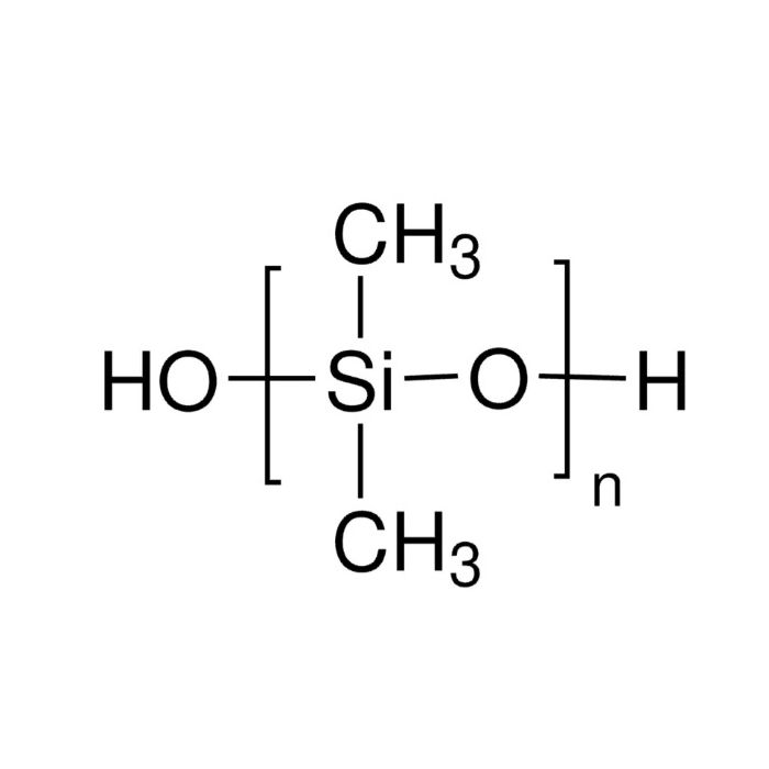 Poly(dimethylsiloxane), hydroxy terminated(PDMS) - viscosity ~750 cSt  CAS No(70131-67-8) by Aladdin Scientific
