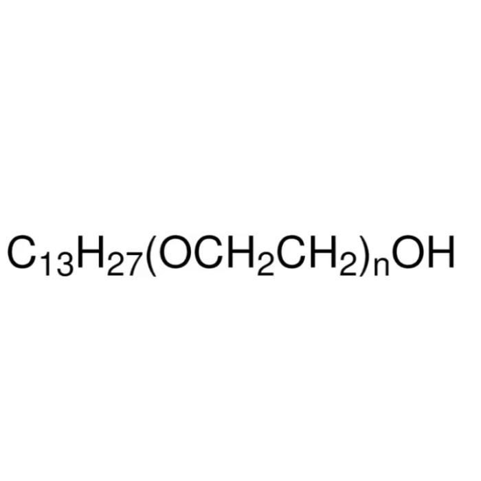 Poly(ethylene glycol) (18) tridecyl ether - n=18, tridecyl ether group is a mixture of C₁₁ to C₁₄ iso-alkyl ethers with C₁₃ iso-alkyl predominating CAS No(24938-91-8) by Aladdin Scientific