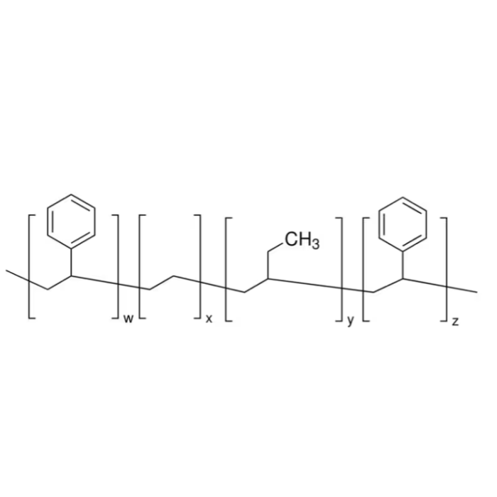 Polystyrene-block-poly(ethylene-ran-butylene)-block-polystyrene - Crumbs，Mw~120000 CAS No(66070-58-4) by Aladdin Scientific