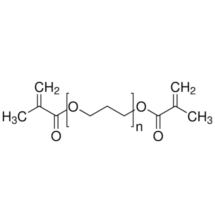 Poly(propylene glycol) dimethacrylate - average Mₙ ~560；BHT & MEHQ as inhibitors CAS No(25852-49-7) by Aladdin Scientific