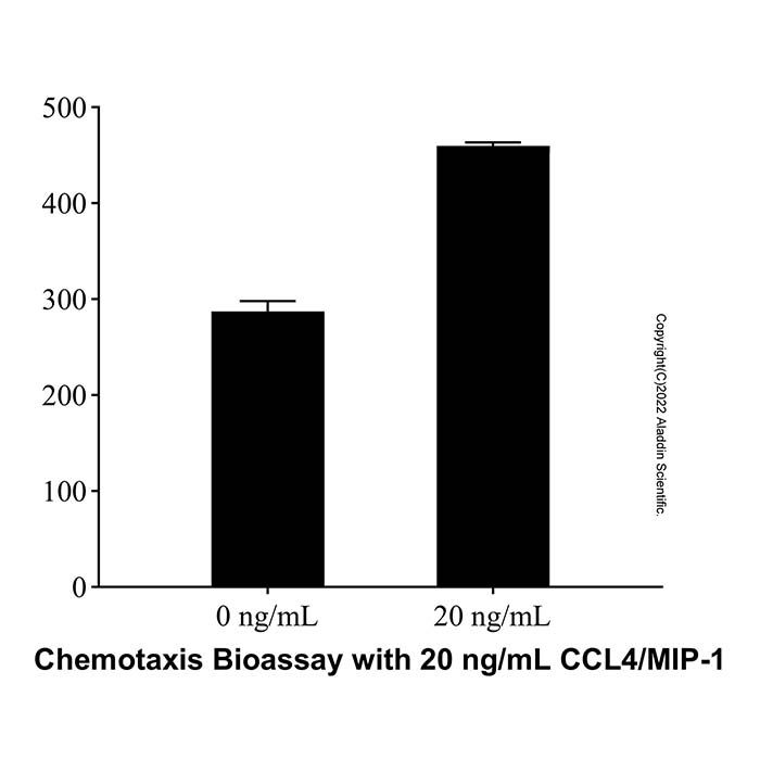 Recombinant Human CCL4/MIP-1 beta Protein -    by Aladdin Scientific