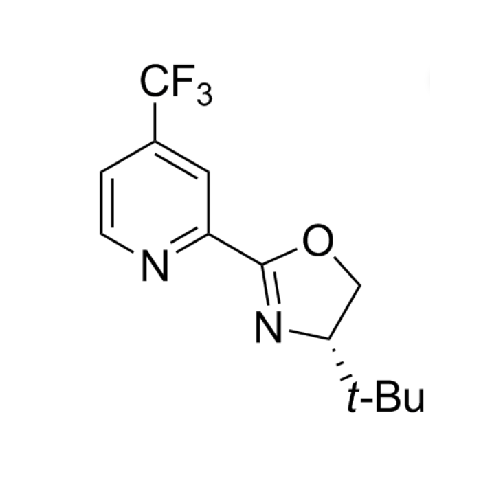 2-[(4S)-4-tert-Butyl-4,5-dihydro-2-oxazolyl]-4-(trifluoromethyl)pyridine - ≥98% CAS No(1257527-14-2) by Aladdin Scientific