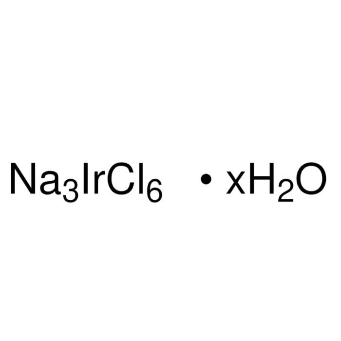 Sodium hexachloroiridate(III) hydrate - Ir 35%~40% CAS No(123334-23-6) by Aladdin Scientific