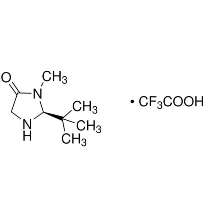 (S)-(+)-2-(tert-Butyl)-3-methyl-4-imidazolidinone trifluoroacetic acid - ≥96% CAS No(900503-70-0) by Aladdin Scientific
