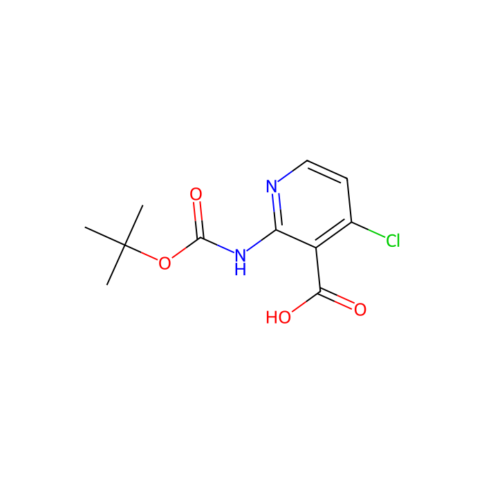 2-(tert-Butoxycarbonylamino)-4-chloronicotinic acid -  CAS No(1021339-32-1) by Aladdin Scientific