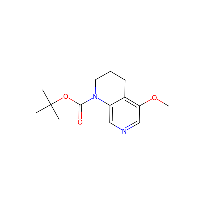 tert-Butyl 5-methoxy-3,4-dihydro-1,7-naphthyridine-1(2H)-carboxylate -   by Aladdin Scientific