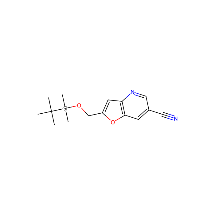 2-((tert-Butyldimethylsilyloxy)methyl)furo[3,2-b]pyridine-6-carbonitrile - ≥95% CAS No(1186310-75-7) by Aladdin Scientific