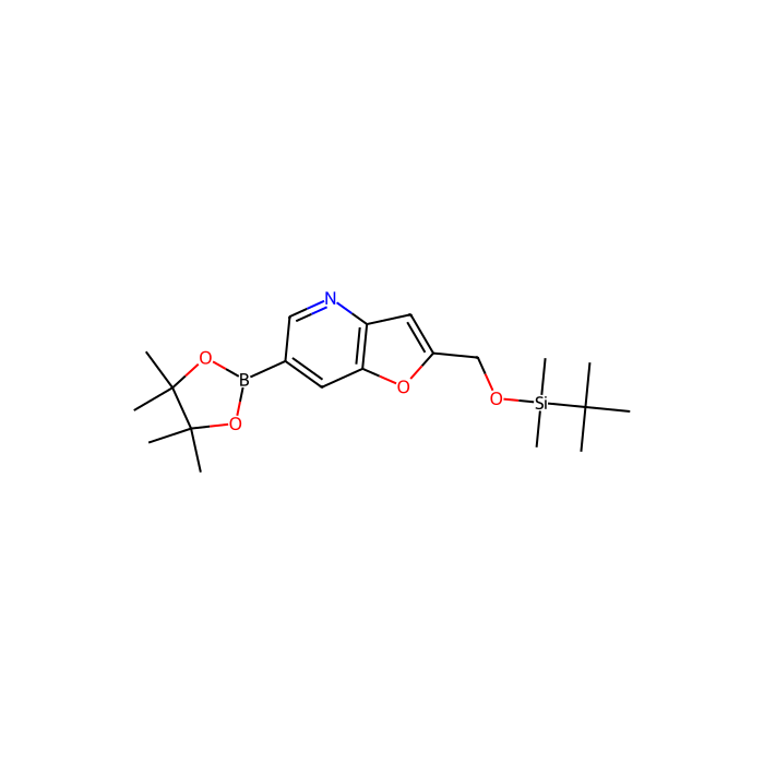 2-((tert-Butyldimethylsilyloxy)methyl)-6-(4,4,5,5-tetramethyl-1,3,2-dioxaborolan-2-yl)furo[3,2-b]pyridine -  CAS No(1188927-49-2) by Aladdin Scientific