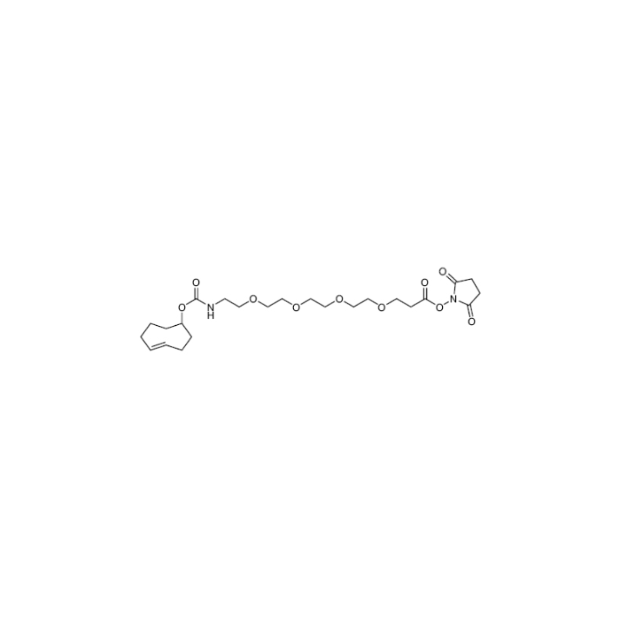 TCO-PEG4-NHS (contains 6% Dichloromethane at maximum) - ≥90%(HPLC) CAS No(1621096-79-4) by Aladdin Scientific