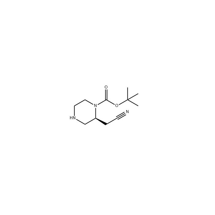 tert-Butyl (S)-2-(cyanomethyl)piperazine-1-carboxylate - ≥98% CAS No(1589565-36-5) by Aladdin Scientific
