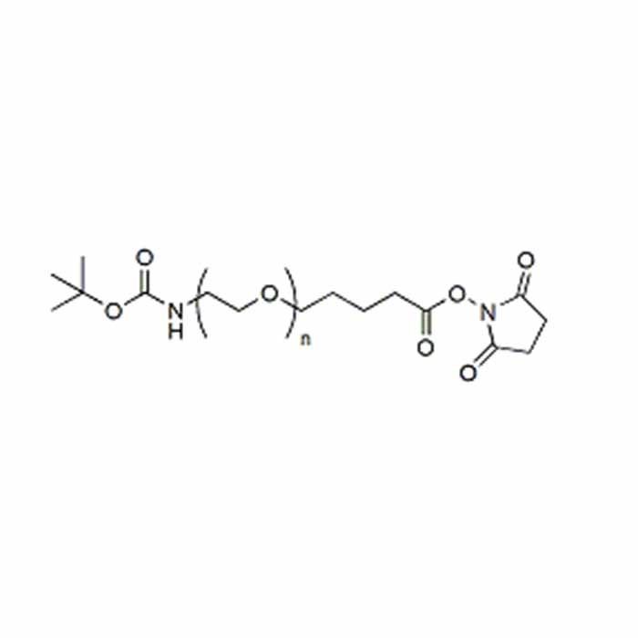 t-Boc-N-amido-PEG-5K-Succinimidyl Valerate - MW 5000 Da  by Aladdin Scientific
