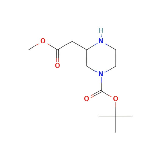 tert-Butyl 3-(2-methoxy-2-oxoethyl)piperazine-1-carboxylate - ≥97% CAS No(183742-33-8) by Aladdin Scientific