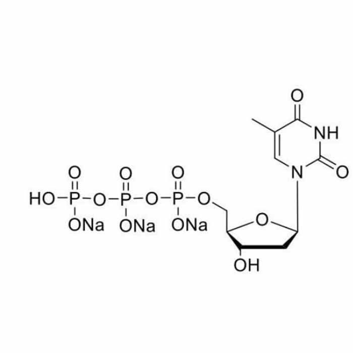 UltraPure dTTP (100mM) - BioReagent, DNase, RNase free, PCR Reagent, endotoxin tested, UltraBio™, Suitable for molecular biology, sterile, for DNA and RNA applications, ≥99%, 100mM CAS No(18423-43-3) by Aladdin Scientific