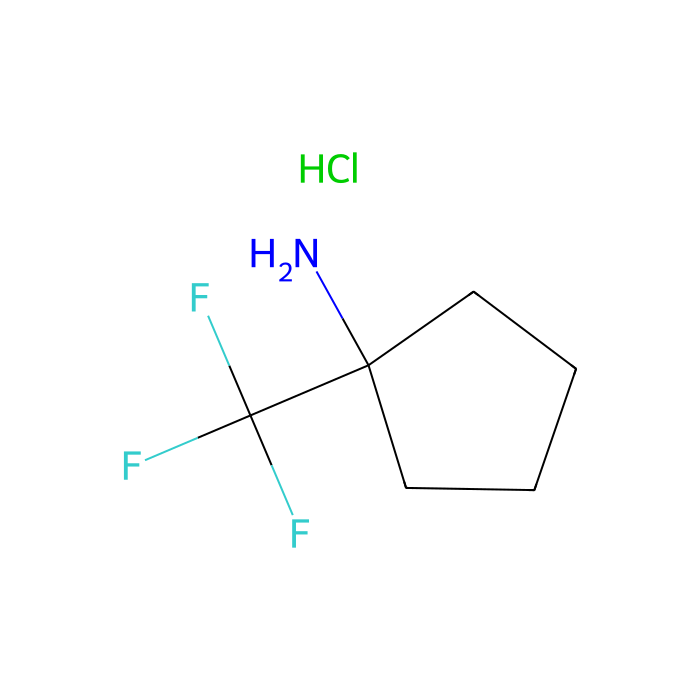 (±)-1-(Trifluoromethyl)cyclopentanamine hydrochloride - ≥96% CAS No(1202865-05-1) by Aladdin Scientific