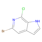 5-Bromo-7-chloro-1H-pyrrolo[2,3-c]pyridine - , used for , CAS No. 1198096-48-8, by Aladdin Scientific