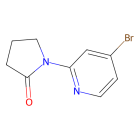 1-(4-Bromopyridin-2-yl)pyrrolidin-2-one - 98%, used for , CAS No. 1142194-39-5, by Aladdin Scientific