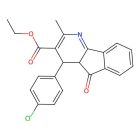 ethyl 4-(4-chlorophenyl)-2-methyl-5-oxo-4a,5-dihydro-4H-indeno[1,2-b]pyridine-3-carboxylate