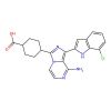 4-[8-amino-1-(7-chloro-1H-indol-2-yl)imidazo[1,5-a]pyrazin-3-yl]cyclohexane-1-carboxylic acid