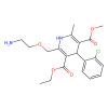Amlodipine, Gating inhibitor of Ca v1.2;Gating inhibitor of Ca v1.3;Allosteric modulator of P2X4