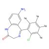 7-Amino-5-(2-chloro-3,4,5,6-tetradeuteriophenyl)-1,3-dihydro-1,4-benzodiazepin-2-one