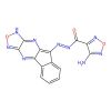 4-amino-N'-{13-oxa-10,12,14,16-tetraazatetracyclo[7.7.0.0^{2,7}.0^{11,15}]hexadeca-1(16),2,4,6,9,11,14-heptaen-8-ylidene}-1,2,5-oxadiazole-3-carbohydrazide