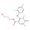 AZD8330, Dual specificity mitogen-activated protein kinase kinase 2 inhibitor
