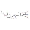 2-Amino-2-(5-(5-(3-chloro-4-propoxyphenyl)-1,2,4-oxadiazol-3-yl)benzofuran-2-yl)propane-1,3-diol