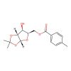 ((3aR,5R,6S,6aR)-6-hydroxy-2,2-dimethyltetrahydrofuro[2,3-d][1,3]dioxol-5-yl)methyl 4-methylbenzoate