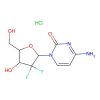 4-Amino-1-[3,3-difluoro-4-hydroxy-5-(hydroxymethyl)-2-oxolanyl]-2-pyrimidinone hydrochloride