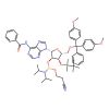 Adenosine, N-benzoyl-5'-O-[bis(4-methoxyphenyl)phenylmethyl]-3'-O-[(1,1-dimethylethyl)dimethylsilyl]-, 2'-[2-cyanoethyl N,N-bis(1-methylethyl)phosphoramidite]
