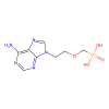 Adefovir, DNA polymerase/reverse transcriptase inhibitor