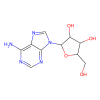 Adenine 9-β-D-arabinofuranoside, Human herpesvirus 1 DNA polymerase inhibitor