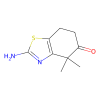 2-amino-4,4-dimethyl-4,5,6,7-tetrahydro-1,3-benzothiazol-5-one - 97%, used for , CAS No. 1621686-10-9, by Aladdin Scientific